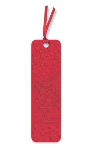 Alice's Adventures in Wonderland: White Rabbit Artisan Art Vegan Leather Bo