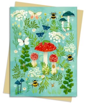 Katherine Quinn: Enchanted Mushroom Garden Greeting Card Pack - Pack of 6