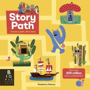 Story Path - An interactive board book for toddlers where you choose your o