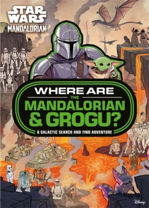 Star Wars: Where are The Mandalorian and Grogu? Search and Find Activity Bo