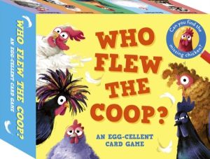 Who Flew the Coop? - An Egg-cellent Card Game: Can you find the missing chi