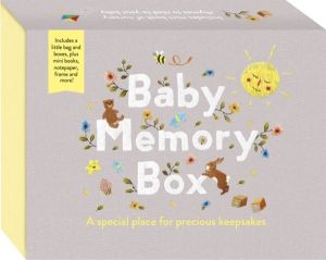 Baby Memory Box - A special place for precious keepsakes. Includes a little