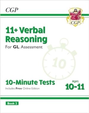 11+ GL 10-Minute Tests: Verbal Reasoning - Ages 10-11 Book 2 (with Online E