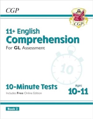 11+ GL 10-Minute Tests: English Comprehension - Ages 10-11 Book 2 (with Onl
