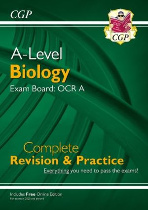 A-Level Biology: OCR A Year 1 & 2 Complete Revision & Practice with Online
