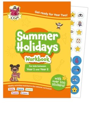 CGP Summer Holidays Activity Workbook - for kids between Year 1 and Year 2