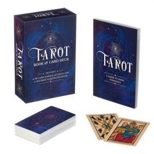 Tarot Book & Card Deck - Includes a 78-Card Marseilles Deck and a 160-Page