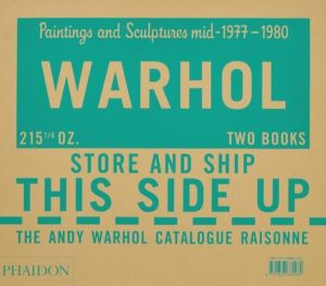 Andy Warhol Catalogue Raisonne - Paintings and Sculptures mid-1977-1980 (Vo