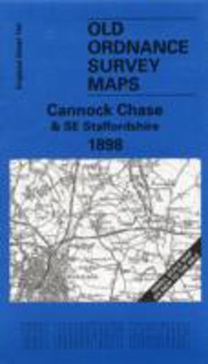 Cannock Chase and SE Staffordshire 1898 - One Inch Map 154