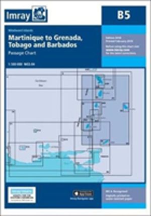 B5 Martinique to Tobago and Barbados Passage Chart