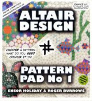 Altair Design Pattern Pad - Geometrical Colouring Book