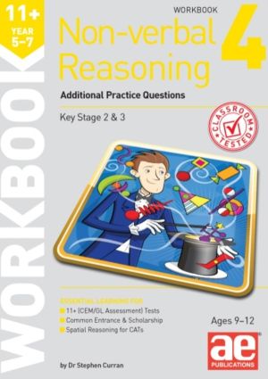 11+ Non-verbal Reasoning Year 5-7 Workbook 4 - Additional Practice Question