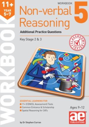 11+ Non-verbal Reasoning Year 5-7 Workbook 5 - Additional Practice Question