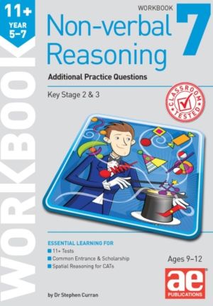 11+ Non-verbal Reasoning Year 5-7 Workbook 7 - Additional Practice Question