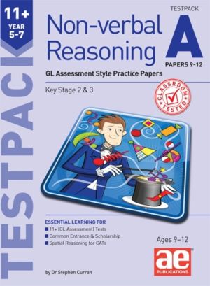 11+ Non-verbal Reasoning Year 5-7 Testpack A Papers 9-12 - GL Assessment St
