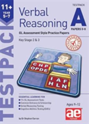 11+ Verbal Reasoning Year 5-7 GL & Other Styles Testpack A Papers 5-8 - GL