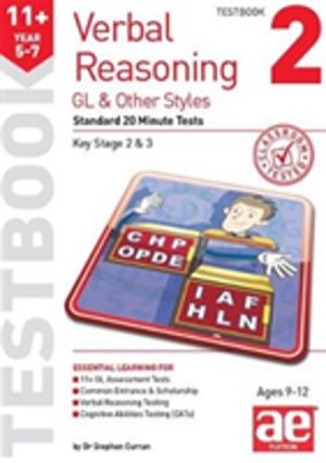 11+ Verbal Reasoning Year 5-7 GL & Other Styles Testbook 2 - Standard 20 Mi