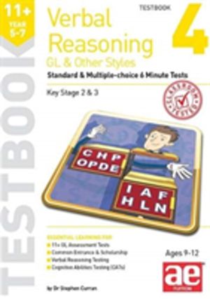 11+ Verbal Reasoning Year 5-7 GL & Other Styles Testbook 4 - Standard & Mul