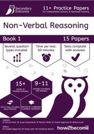 11+ Practice Papers For Independent Schools & Aptitude Training Non-Verbal