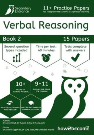 11+ Practice Papers For Independent Schools & Aptitude Training Verbal Reas