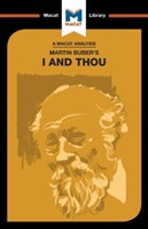 Analysis of Martin Buber's I and Thou