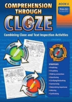 Comprehension Through Cloze Book 6 - Combining Cloze and Text Inspection Ac
