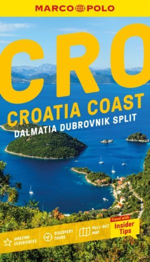 Croatia Coast Marco Polo Pocket Travel Guide - with pull out map - Dalmatia