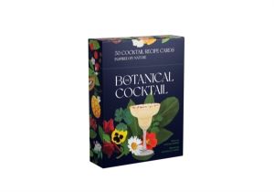 Botanical Cocktail Deck of Cards - 50 cocktail recipes inspired by nature