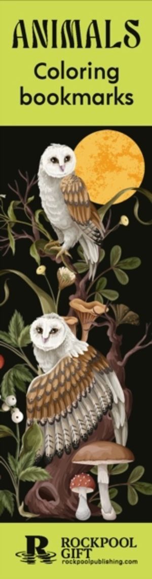 Animals Coloring Bookmarks