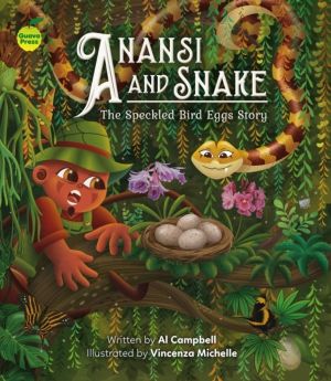 Anansi and Snake - The Speckled Bird Eggs Story