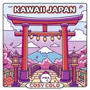 Cosy Colo - Kawaii Japan - A creative colouring book to explore the cosy ch