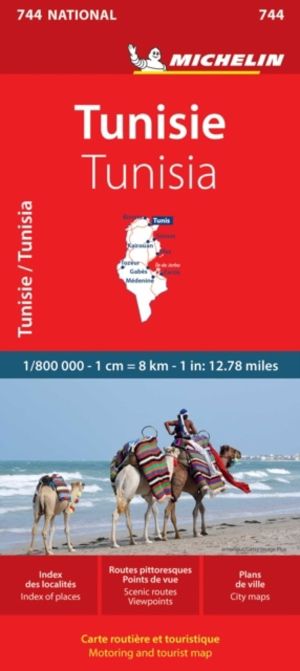 Tunisia - Michelin National Map 744 - Map