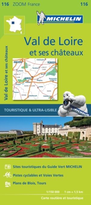 Chateaux of the Loire - Zoom Map 116 - Map