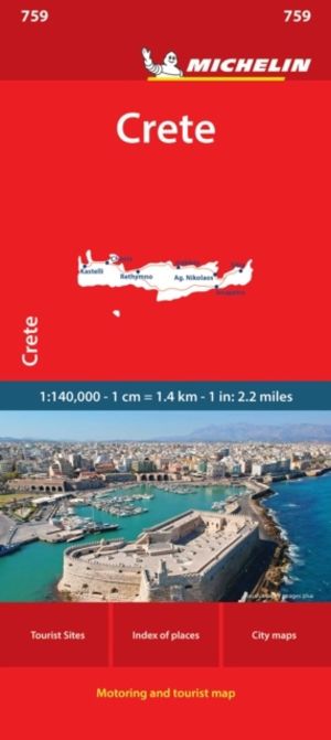 Crete - Michelin National Map 759