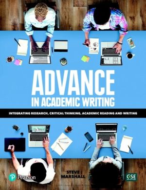 Advance in Academic Writing 2 - Student Book with eText & My eLab (12 month
