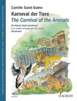 Carnival of the Animals - In a Simple Arrangement for Piano