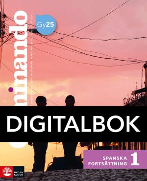 Caminando Spanska Fortsättning 1 Lärobok Digitalbok