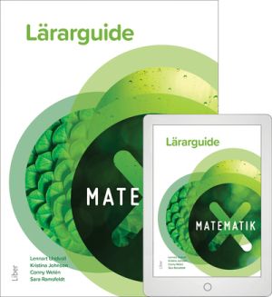 Matematik X Lärarguide med Digital (lärarlicens)
