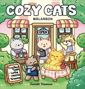 Cozy Cats   miniformat : Målarbok