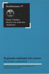 Regionala samband och cesurer : Mitt-Norden-symposium II