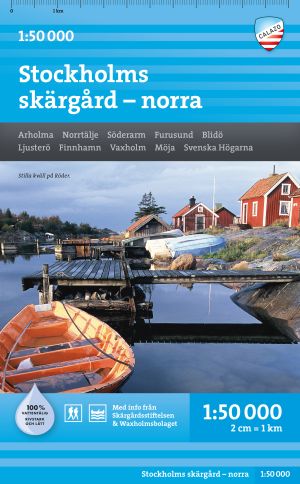 Stockholms skärgård - Norra 1:50.000