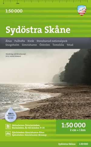 Sydöstra Skåne 1:50.000