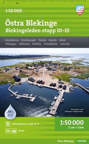 Östra Blekinge 1:50.000