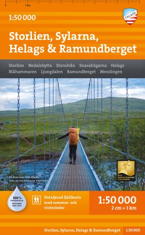 Storlien Sylarna Helags Ramundberget 1:50.000
