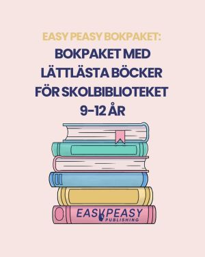 Bokpaket med lättläst för skolbiblioteket 9-12 år