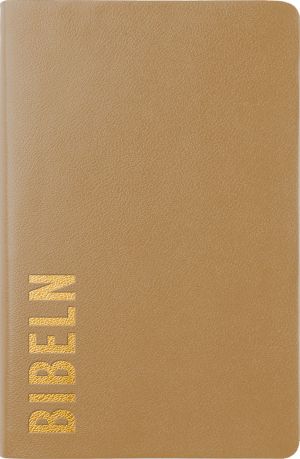 Bibel 2026 Slimline - Bounded leather Brun med tumindex