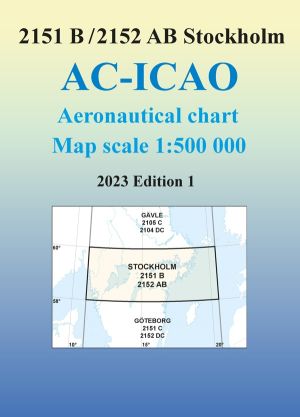 ACICAO 2151B/2152AB Stockholm 2023 : Skala 1:500 000