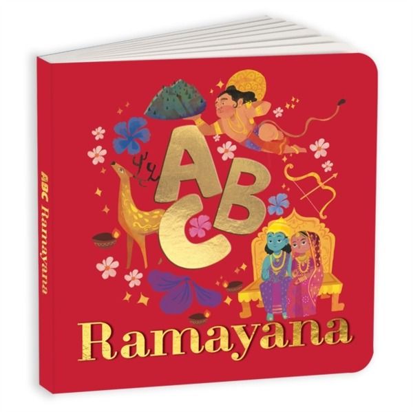 ABC Ramayana - Illustrated Alphabet Book to Discover Characters and Stories