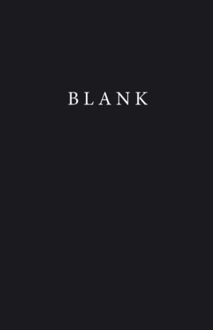 Blank - English Language Paperback