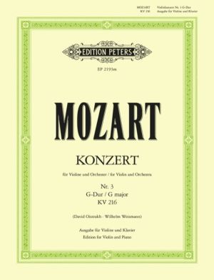 Concerto No. 3 in G K216